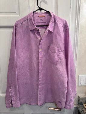 Tommy Bahama Men's 100% Linen Long-Sleeve Shirt
